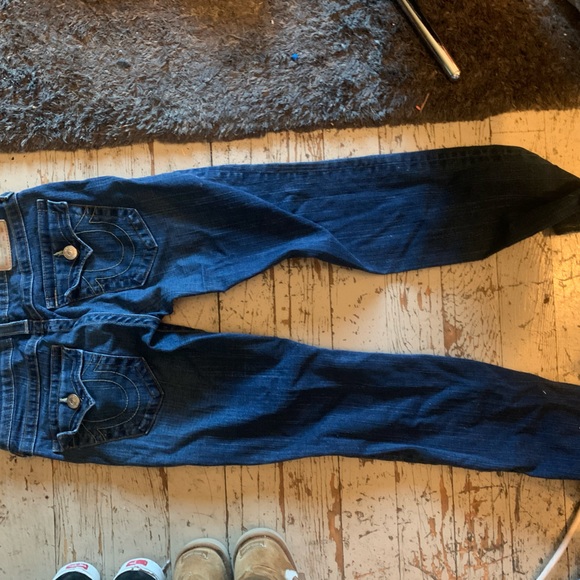 low rise true religion jeans, good condition - Picture 2 of 3